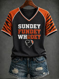 Women's Football Short-Sleeve T-Shirt