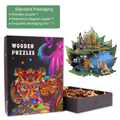 Night Lake Wooden Jigsaw Puzzle