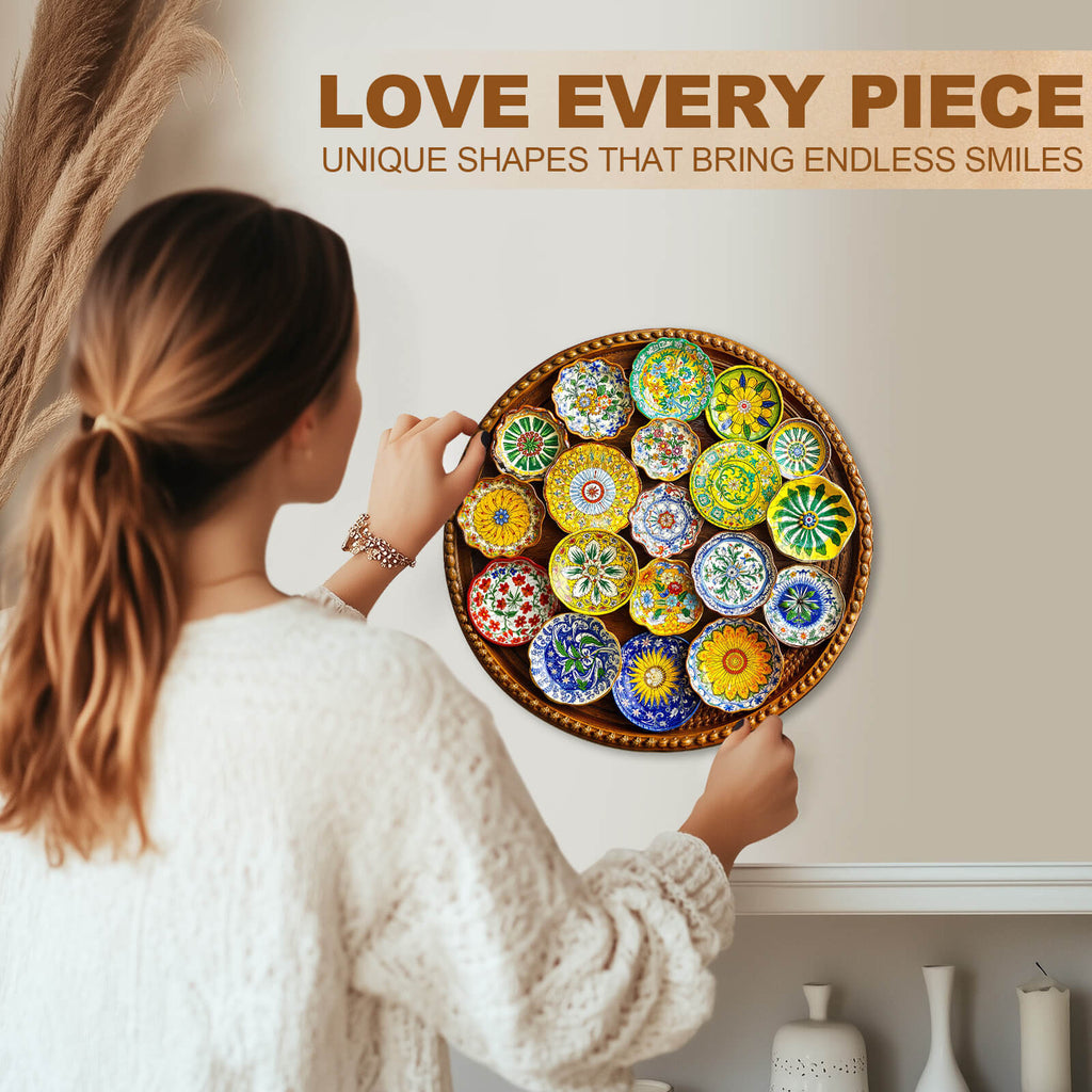 Colors of Sicily– Italy Wooden Jigsaw Puzzle