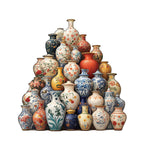 Italian ceramics Wooden Jigsaw Puzzle