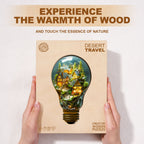 Light Town Wooden Jigsaw Puzzle