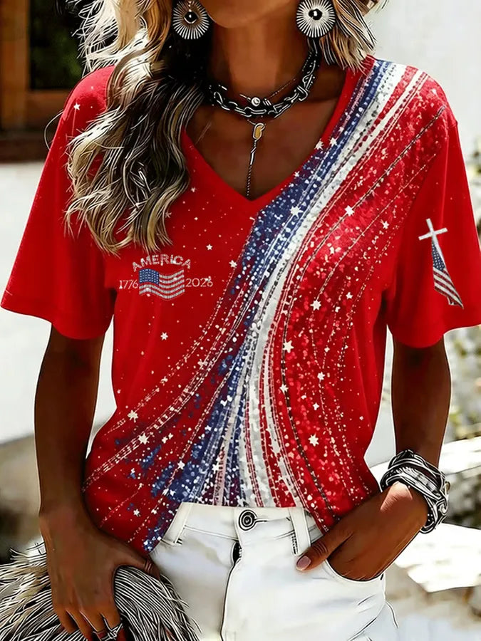 Women's 250 Year Print Short Sleeve T-shirt