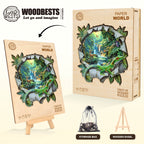 Paper World Wooden Jigsaw Puzzle