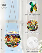 Wild Gallop Light Suncatcher-Acrylic Window Art