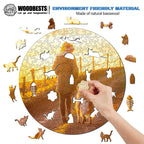 Personalized PET Lover Leisure Time Photo Puzzle