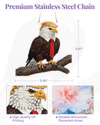 5D DIY Diamond Painting Suncatcher Kit - Trump Eagle Hero