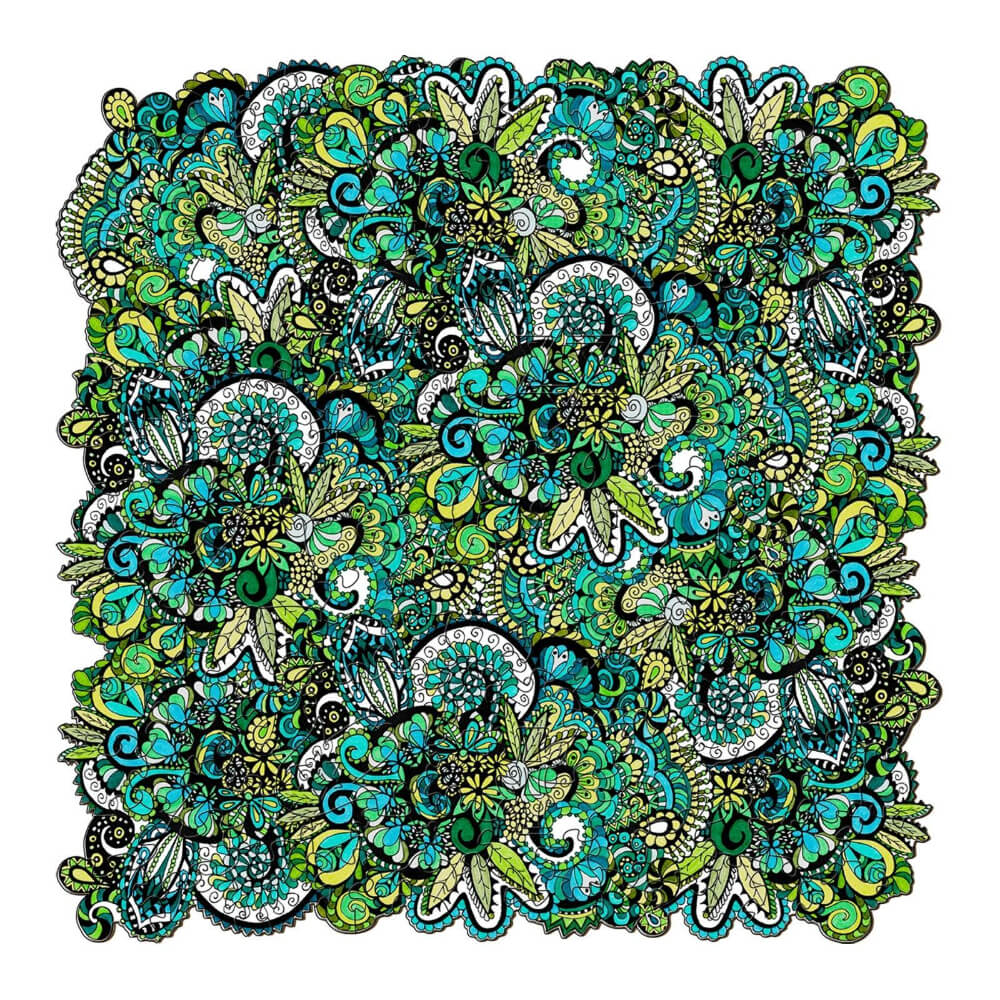 Mandala Tropical Illusion - By Artist Lori Anne McKague