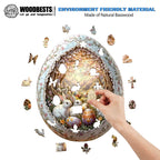 Wonderland Easter-6 Wooden Jigsaw Puzzle