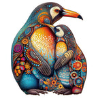 Penguin Family Wooden Jigsaw Puzzle