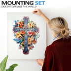 Blessing Cross-1 Wooden Jigsaw Puzzle