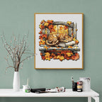Resting Cat Wooden Jigsaw Puzzle
