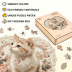 Lace Whispers Wooden Jigsaw Puzzle