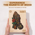 The Praying Hand-2 Wooden Jigsaw Puzzle