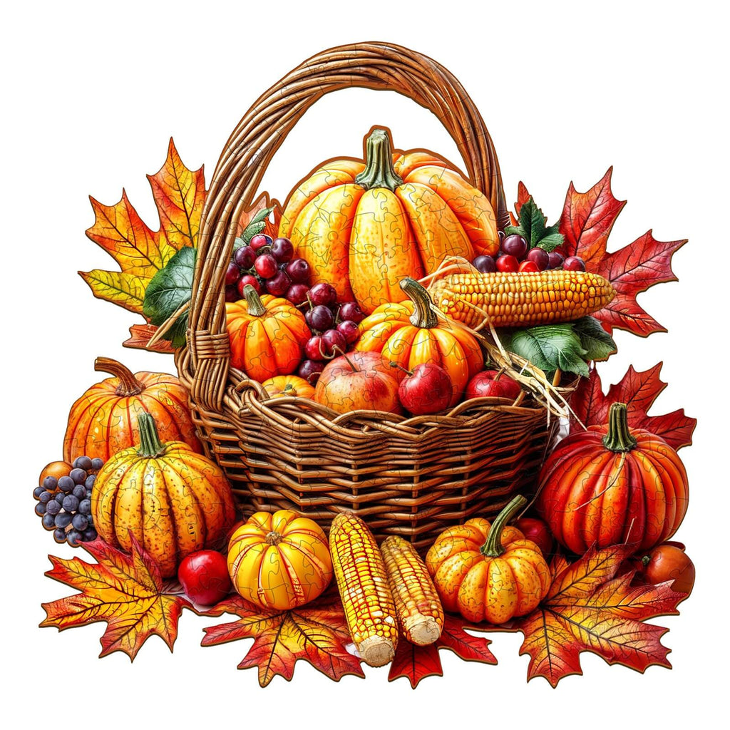 Autumn Wooden Jigsaw Puzzle