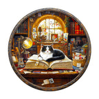 Whiskers Library-2  Wooden Jigsaw Puzzle