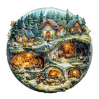 Goblin house Wooden Jigsaw Puzzle