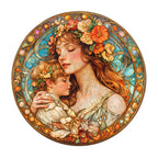 Maternal love Wooden Jigsaw Puzzle