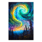 Night Aurora-1 Wooden Jigsaw Puzzle