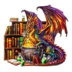 Dragon Magic Potion Wooden Jigsaw Puzzle