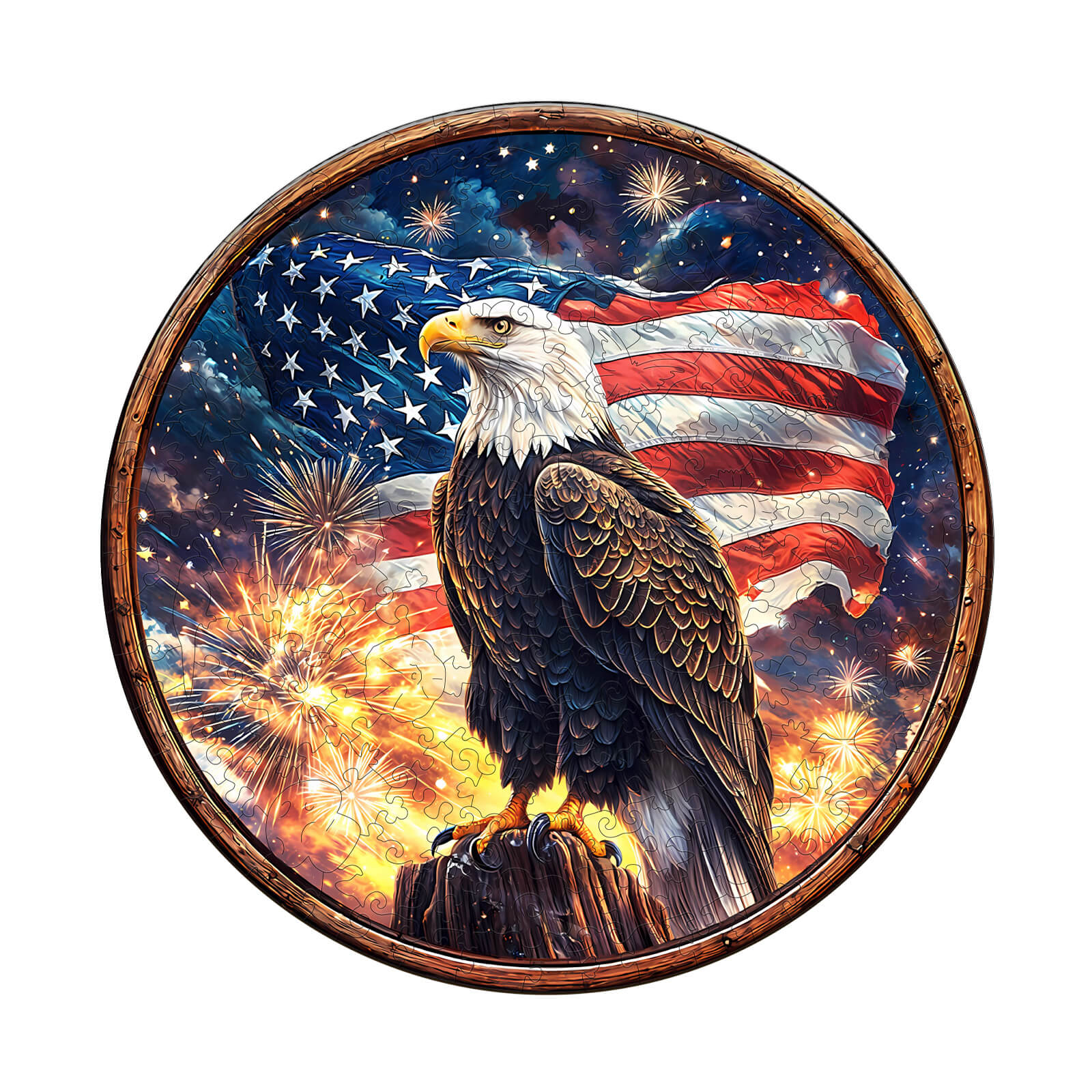 Eagle's Pride Wooden Jigsaw Puzzle