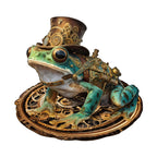 Steam Hopper Frog Wooden Jigsaw Puzzle