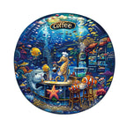 Deep Sea Cafe Wooden Jigsaw Puzzle