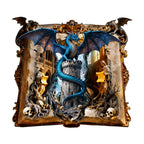 Tower Dragon Story Wooden Jigsaw Puzzle