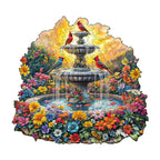 Songbird’s Garden Wooden Jigsaw Puzzle