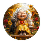 Sunny afternoon Wooden Jigsaw Puzzle
