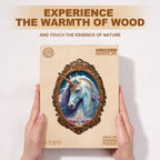 Unicorn Mirror Wooden Jigsaw Puzzle