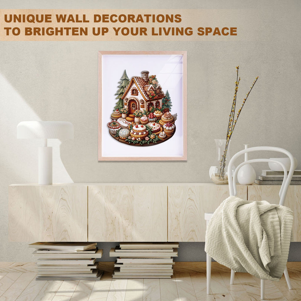 Sweet House Wooden Jigsaw Puzzle