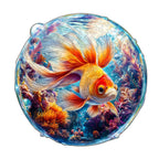 Bubble Goldfish Wooden Jigsaw Puzzle