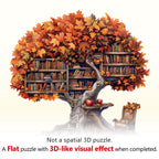 Tree Library  Wooden Jigsaw Puzzle