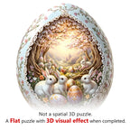 Wonderland Easter-6 Wooden Jigsaw Puzzle