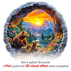 3D Bear's Journey Wooden Jigsaw Puzzle