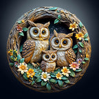 3D warm family Wooden Jigsaw Puzzle