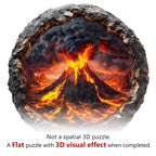 3D Volcanic Eruption Wooden Jigsaw Puzzle