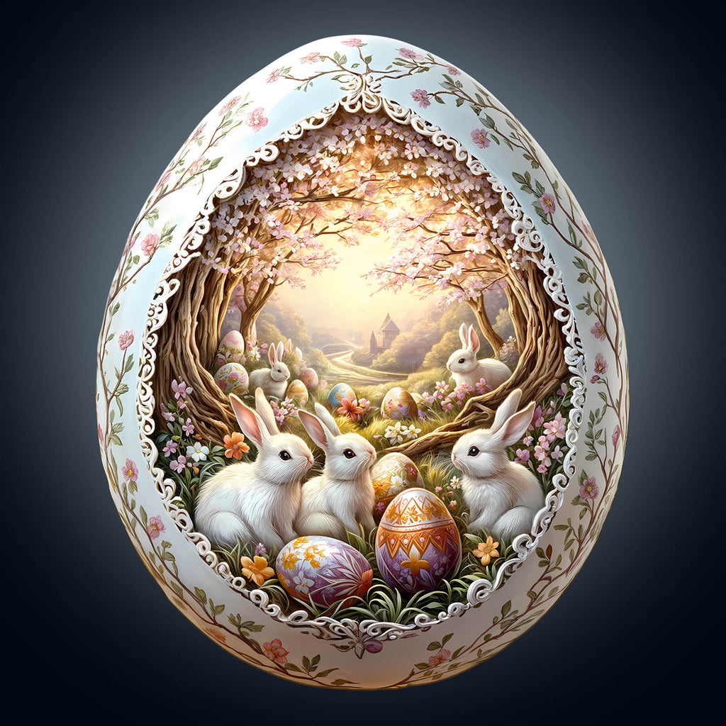 Wonderland Easter-6 Wooden Jigsaw Puzzle