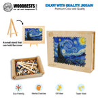 The Starry Night Wooden Jigsaw Puzzle