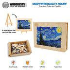 The Starry Night Wooden Jigsaw Puzzle