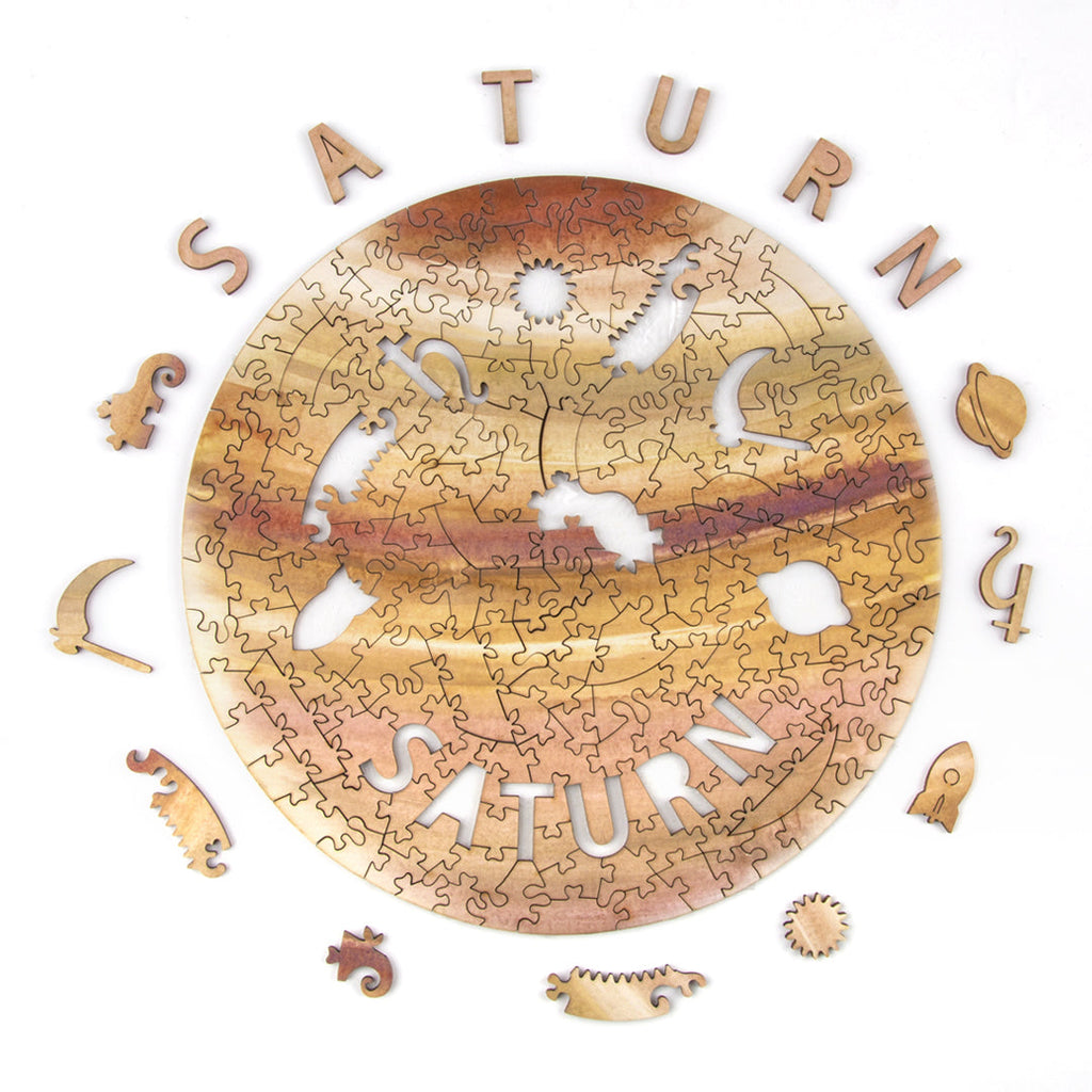 Space Planet Wooden Jigsaw Puzzle