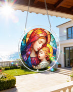 Holy Embrace Light Suncatcher-Acrylic Window Art