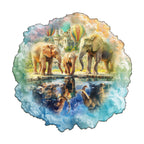 Mammoth—My wish Wooden Jigsaw Puzzle