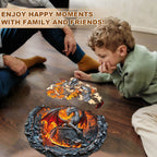 Fiery City Wall Dragon Wooden Jigsaw Puzzle