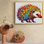 Cute Hedgehog Wooden Jigsaw Puzzle