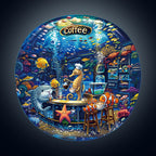 Deep Sea Cafe Wooden Jigsaw Puzzle
