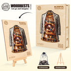 Blissful Wardrobe Wooden Jigsaw Puzzle