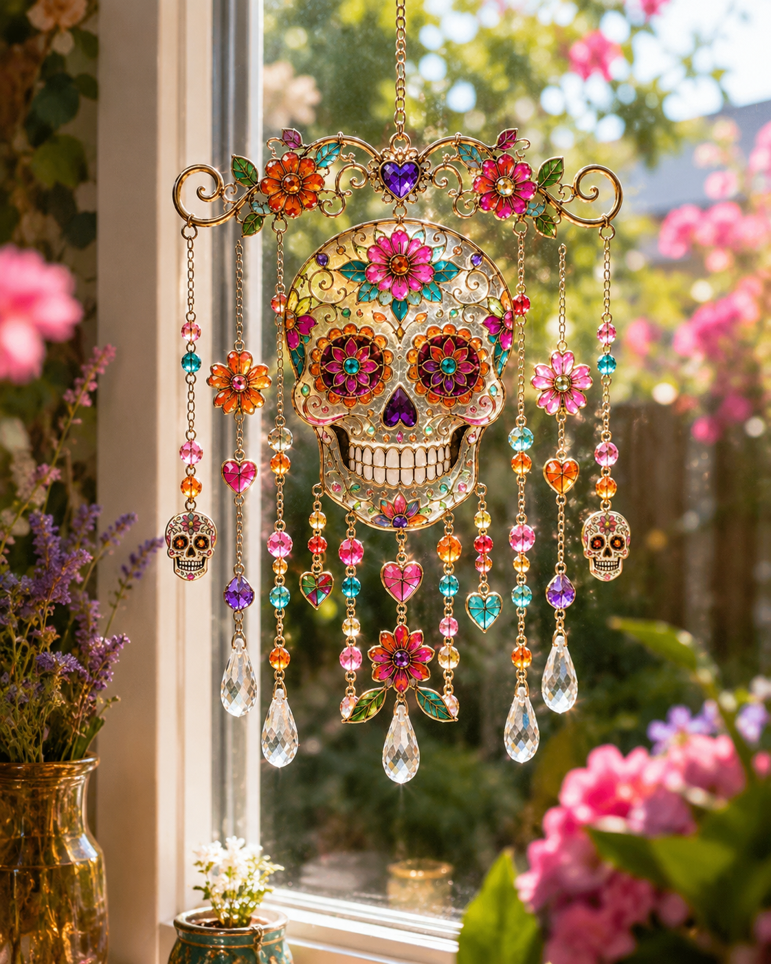 🎃Halloween Suncatcher Wind Chime