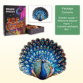 Peacock Fantasy Wooden Jigsaw Puzzle