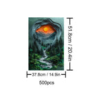 Jungle Sunset 500 / 1000 Piece Puzzle